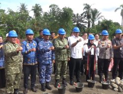 Peletakan Batu Pertama Pembangunan Gerai Pergudangan dan Perlengkapan Koperasi Desa Merah Putih (KDMP)