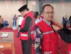 Wabup Murison Dilantik Sebagai Ketua Dewan PMI Kerinci
