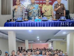 Kapolres Barru Terima Kunker Anggota DPR RI Komisi III