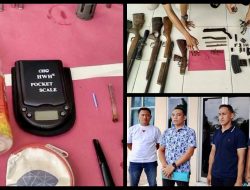 Bandar Narkoba Tak Berkutik Setelah Diamankan Satresnarkoba Polres Lampung Tengah Di Gunung Sugih