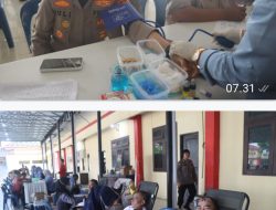 Polresta Deli Serdang Gelar Donor Darah Sambut Hari Jadi ke-74 Humas Polri