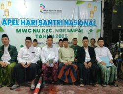 Batuud Wakili Danramil Ikuti Apel Bersama Dalam Rangka Hari Santri Nasional