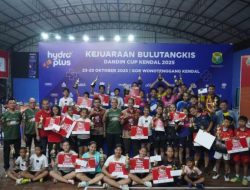 Kejurkab Dandim Kendal Cup, 2025 Resmi di Tutup Komandan Kodim 0715 Semangat Juang Generasi Muda kendal