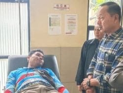 Wakil Bupati Kerinci Besuk Korban Kecelakaan Mobil PLN di Puskesmas Siulak Gedang