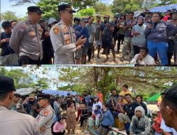 Kapolsek Mentok, Iptu Rusdi Yunial, Himbau Penambang Timah Ilegal yang Masih Beraktivitas di Perairan Tembelok dan Keranggan