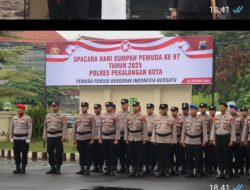 Polres Pekalongan Kota Gelar Upacara Bendera Peringatan Hari Sumpah Pemuda yang ke-97 Tahun 2025