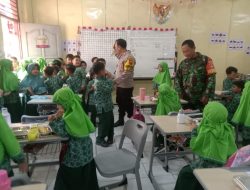 Babinsa Nusukan Dampingi Pendistribusian MBG, Dukung Generasi Sehat Menuju Indonesia Emas 2045