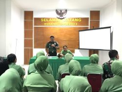 Jaga Soliditas Satuan, Dandim 0735/Surakarta Kunjungi Koramil 04/Jebres