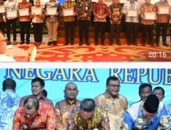 Bupati Humbang Hasundutan Bersama Kepala BKN Tandatangani Komitmen Penerapan Manajemen Talenta