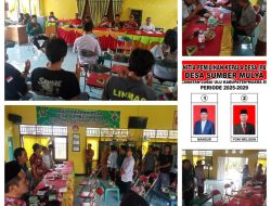 PANITIA PEMILIHAN KEPALA DESA ANTARA WAKTU (PAW) MELANTIK KETUA DAN ANGGOTA 2 KPPS/TPS SEBANYAK 10 ORANG.