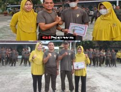 Dandim 1620/Loteng Berikan Reward Paket Bulan Madu Semester II Bagi Keluarga Prajurit Yang Teladan