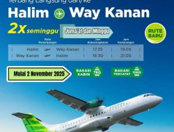 Citilink Resmi Buka Rute Baru Way Kanan – Halim Jakarta Mulai 2 November 2025
