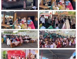 Bupati Kendal Memberikan Santunan Kepada Anak Yatim – Piatu di Posko Mbak Tika