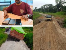 Apresiasi Ketua LSM WGAB Papua Atas Kinerja Balai BBPJN XVIII Jalan Nasional, Ruas Jalan Penghubung Sarmi Jayapura Yang Sempat Terputus Sudah Kembali Normal