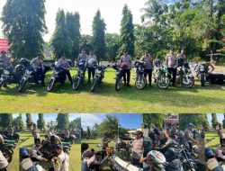 Pemutakhiran dan Wasdal BMN, Polres Way Kanan Cek Kendaraan Dinas di Polsek Blambangan Umpu