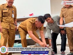 PT. Kerinci Merangin Hidro Serahkan Bantuan Obat dan Bahan Medis ke RSUD Kabupaten Kerinci