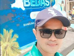 Korcam Bedas Cicalengka Luky Ucapkan Terima kasih Bupati Bandung Dan DPR RI Bang Romi Romaya Tepang Sono Di Pantai Pangandaran.