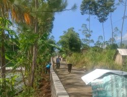 Cegah Longsor Desa Batursari Perkuat Pembangunan Talud