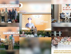 Temu Pamit Kapolda Lampung dan Irjen Pol. Helmy Santika, SH., S.IK., M.Si.