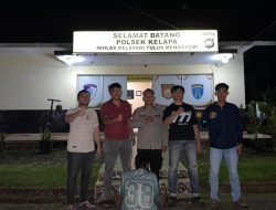 Polsek Kelapa Polres Bangka Barat Ungkap Kasus Pencurian TBS di PT. Bumi Permai Lestari, Satu Pelaku Diamankan