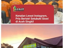 Tidak Perlu Berlama-Lama, Sat Polres Aceh Singkil Bekuk Pelaku Pemerkosaan Anak Dibawah Umur