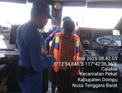 Kolaborasi Polairud NTB dan Masyarakat Calabai Wujudkan Perpustakaan Terapung.