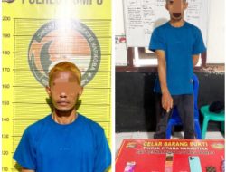 Diduga Edarkan Sabu Warga Montabaru di Ciduk Tim Satresnarkoba Polres Dompu di Dusun Selaparang Desa Matua.