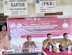 Pelaksanaan Rembuk Stunting di Desa Sisarahilili Ma’u Kec. Ma’u