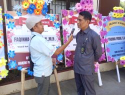 Ketua PN. Dompu Melantik Faqihna Fiddin, SH., MH Sebagai Wakil Ketua PN Dompu Yang Baru, Tradisi Ini Biasa Kata Ketua PN.