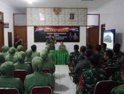 Jaga Soliditas Satuan Dan Mempererat Silaturrahmi, Dandim 0735/Surakarta Kunjungi Koramil 05/Pasar Kliwon