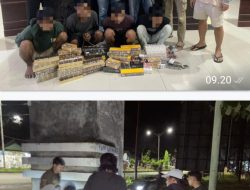 Kerugian Hingga Rp. 60 Juta, Polsek Alas Berhasil Ringkus Tiga Pelaku Curat Toko