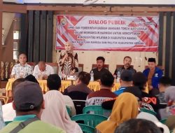 Dialog Publik DPRD Dan Pemda Serta Tokoh Masyarakat Dalam Membangun Harmoni Untuk Menciptakan Kondusifitas Wilayah di Aula Kecamatan Kaliwungu