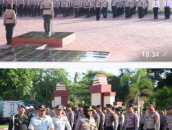Kapolres Sumbawa Pimpin Apel Gelar Pasukan Operasi Zebra Rinjani 2025