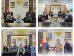 Kapolda Lampung Menerima Audensi Sekaligus Silaturahmi Dengan Pimpinan Bank Mandiri Lampung