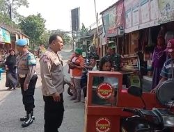 Ciptakan Kondisi Aman Babinsa dan Bhabinkamtibmas Patroli Bersama