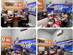 Satlantas Polres Demak Sosialisasikan Operasi Zebra Candi 2025 Melalui Radio Suara Kota Wali