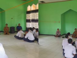 Kapolsek Gunung Labuhan Sosialisasi Pendaftaran SMA Kemala Taruna Bhayangkara di SMP Negeri 5