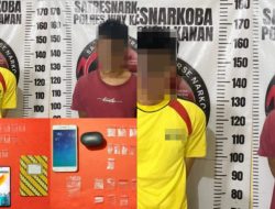 Dalam Sehari Satresnarkoba Polres Way Kanan Bekuk 2 TSK Diduga Edarkan Sabu dan Amankan 5,93 Gram Sabu di Mekar Asri