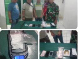 Kodim Tapsel 0212 Tangkap Satu Pengedar Narkoba Jenis Sabu Diringkus Anggota Unit Intel Kodim 0212/Tapsel Kabupaten Mandailing Natal (Madina)