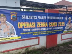 Sejumlah Lokasi Jadi Target Satlantas Pasang Imbauan Operasi Zebra Candi 2025