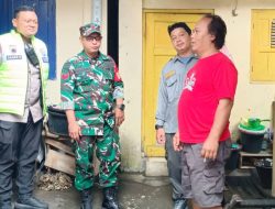 Ada Maksud dan Tujuan Apa, Babinsa Kratonan, Bhabinkamtibmas & Linmas Datangi Ketua RT