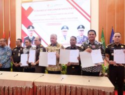 Terapkan Pidana Kerja Sosial, Bupati Bantaeng Teken Kerjasama Bersama Gubernur Sulsel