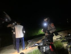 Sat Samapta Polres Maros Gelar Patroli Presisi, Sasar Pemuda Nongkrong Larut Malam