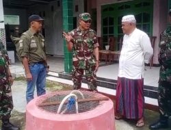 “TNI dan Warga Selo Kompak Rawat Sumur Resapan, Wujud Nyata Kemanunggalan dan Kepedulian Lingkungan”