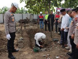 Peletakan Batu Pertama Mapolsek Kangkung, Polres Kendal