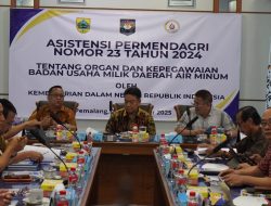 Kementerian Dalam Negeri Perkuat Aturan Baru Bersama Perumda Air Minum Tirta Mulia Pemalang