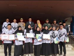 Puncak Peringatan Hari Guru Nasional di Maros: Kapolres Terima Penghargaan dari Bupati