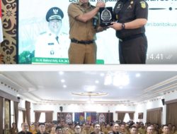 PEMKAB DAN KEJARI BATOLA SOSIALISASIKAN PROGRAM JAGA DESA UNTUK PERKUAT TATA KELOLA DANA DESA