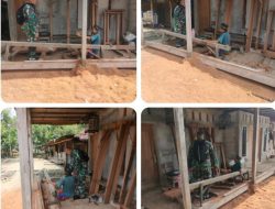 Babinsa Koramil Kemusu Sambangi Pengrajin Mebel, Dorong Pengembangan Usaha Warga
