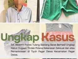 Sat Reskrim Polres Tulang Bawang Barat Berhasil Ungkap Kasus Dugaan Tindak Pidana Kekerasan Seksual dan atau Pemerkosaan